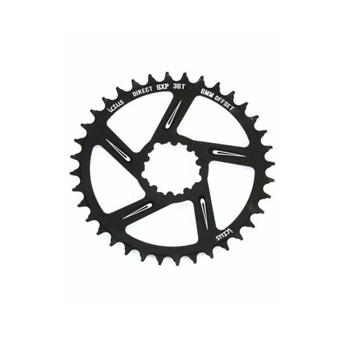 COROA ICTUS DIRECT GXP OFFSET 6MM 36T PRETA