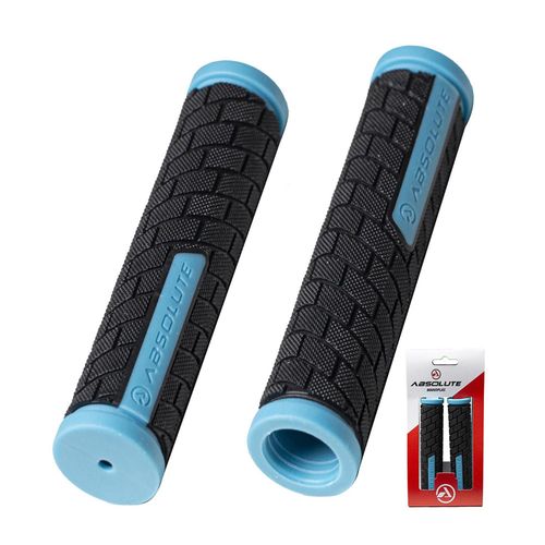MANOPLA ABSOLUTE HL-G138 BORRACHA PRETO/AZUL