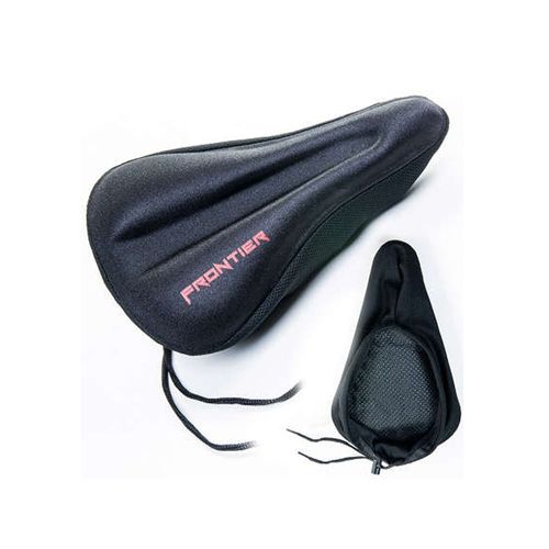CAPA SELIM MTB FRONTIER ZT-08 GEL PRETO COM CAVIDADE 260X160MM