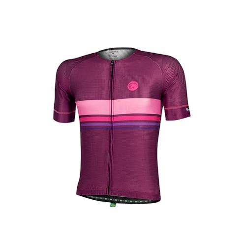 CAMISA MAURO RIBEIRO HORIZON ROXA BIKE