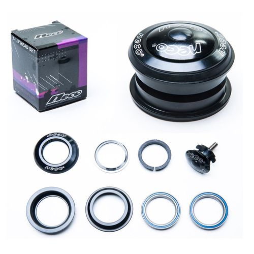CAIXA DIREÇÃO NECO H125 AHD ZS 44/30 1.1/8 PRETO