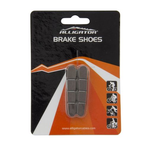 REFIL SAPATA DE FREIO ALLIGATOR P/FREIOS DE ESTRADA MARROM
