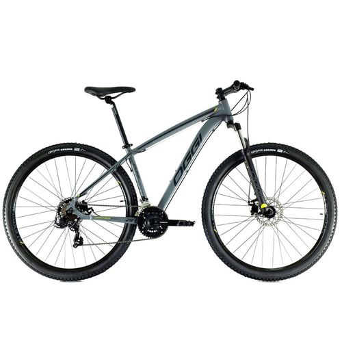 BICICLETA MTB OGGI 29 HACKER SPORT 21V GRAFITE/PRETO/AMARELO