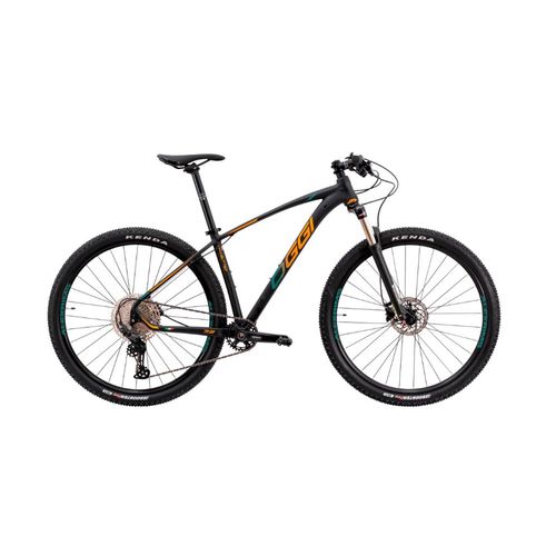BICICLETA OGGI 29 BW 7.2 DEORE 11V PRETO/VERDE/LARANJA