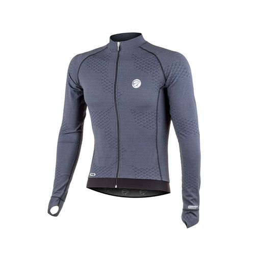 JAQUETA MAURO RIBEIRO HIGH PERFORMANCE CINZA