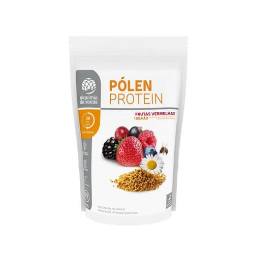 POLEN PROTEIN ALQUIMIA DA SAUDE FRUTAS VERMELHAS 350G
