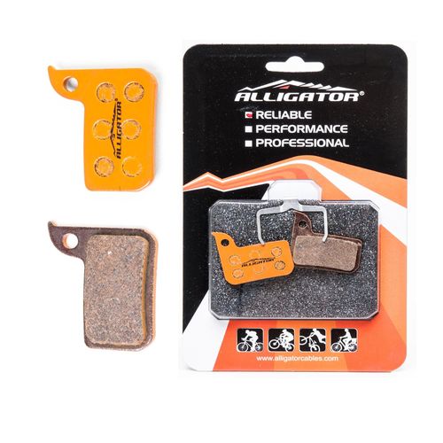 PASTILHA DE FREIO ALLIGATOR ORGANICA P/AVID/SRAM LEVEL ULT RED