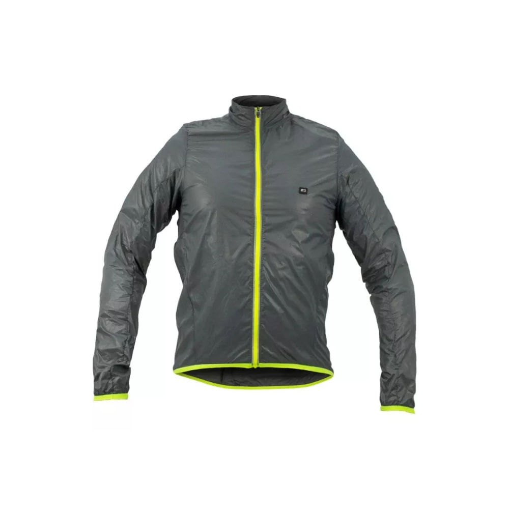 JAQUETA CORTA VENTO MARCIO MAY PRO GRAFITE/NEON - Main Image