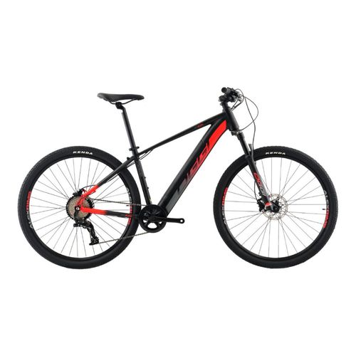 BICICLETA ELETRICA OGGI 29 BW 8.0 S 8V PRETO/VERMELHO/CINZA 2023