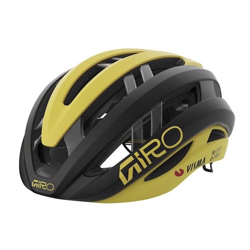 CAPACETE GIRO ARIES MIPS SPHERICAL EQUIPE VISMA PRETO/AMARELO